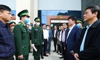 Đoàn công tác của Bộ Y tế kiểm tra công tác chống dịch Covid -19 tại tỉnh Cao Bằng