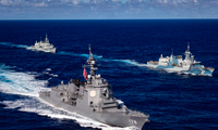 Các tàu tham gia RIMPAC 2020. (Ảnh: Navy News)