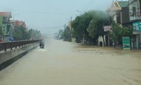 Mưa bão trắng trời Quảng Bình, nguy cơ ngập lụt trên diện rộng