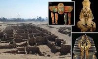 "Thành phố vàng" 3.500 năm tuổi vừa được phát hiện còn nguyên vẹn ở Luxor, Ai Cập.