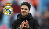 Real nhắm HLV Arteta thay Ancelotti