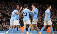 Đại thắng West Ham, Man City đòi lại ngôi đầu từ tay Arsenal