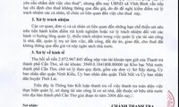 Lộ nhiều sai phạm trong quản lý đất công tại Cần Thơ