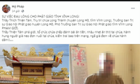 Thực hư nhà sư ở Vĩnh Long ‘tổ chức đánh bài, ăn mặn, chọn trai’