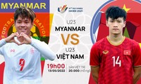 Tương quan trận đấu U23 Myanmar - U23 Việt Nam 