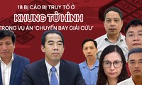 18 bị cáo bị truy tố ở khung tử hình trong vụ ‘chuyến bay giải cứu’