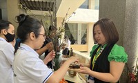 Chị Bùi Phương Thanh giới thiệu đặc sản Sơn La tại TPHCM