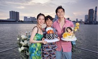 Lệ Quyên tổ chức sinh nhật trên du thuyền, hé lộ mối quan hệ giữa bạn trai với con trai