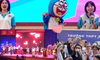 Ricky Star rủ Freaky, Doraemon lên sân khấu khai giảng, khởi đầu năm học đầy năng lượng