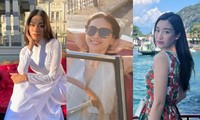 Sao Việt đi nghỉ lễ: Đỗ Mỹ Linh, Ngô Thanh Vân khám phá châu Âu, Thảo Nhi Lê &quot;thả dáng&quot; tại Mỹ