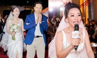 Thu Trang bất ngờ làm cô dâu lần 2, được Thái Hòa dắt tay bước vào &quot;lễ đường&quot;