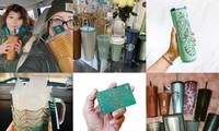 Các “nhà sưu tập” ly tách lại háo hức săn lùng bộ sản phẩm kỷ niệm 50 năm của Starbucks