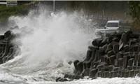 Bão Haishen gây sóng lớn ở Nhật Bản