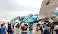 Các hãng hàng không Việt Nam đồng loạt dừng khai thác nhiều đường bay đi/đến Hàn Quốc, do lượng hành khách đi lại giữa 2 nước giảm mạnh. Ảnh minh họa.