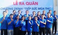 Đoàn viên, thanh niên TT-Huế ra quân tiếp sức mùa thi