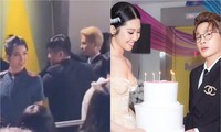 Jack vướng tranh cãi khi lộ clip &quot;bơ đẹp&quot; Thúy Ngân, vệ sĩ chen lấn đàn chị tại sự kiện
