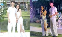 Lộ cuộc trò chuyện của Diệu Nhi - Anh Tú trong tiệc đêm trước đám cưới, tin đồn có con lại bùng nổ