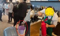 Starbucks Trung Quốc tặng đồ uống miễn phí cho khách tự mang cốc, ai ngờ khách mang cả… xô