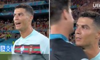 Bị thủ môn Bỉ cản được cú sút phạt, Cristiano Ronaldo nói gì với thủ môn này sau trận đấu?
