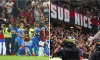 Cầu thủ và khán giả “hỗn chiến” khiến trận bóng đá giữa 2 CLB Pháp bị hủy giữa chừng