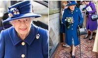 Nữ hoàng Anh chống gậy trong sự kiện mới khiến nhiều người quan tâm đến sức khỏe của bà