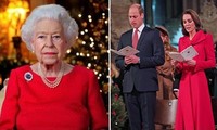 Nữ hoàng khen William - Kate trong bài phát biểu cuối năm, không nhắc đến Harry - Meghan