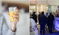 7 thực khách Trung Quốc nhập viện vì uống &quot;nước hoa quả&quot; nhưng hóa ra là nước lau sàn