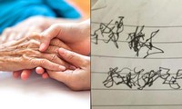 Cô gái nhờ netizen &quot;dịch&quot; giúp dòng chữ cuối cùng người cha viết trước khi qua đời
