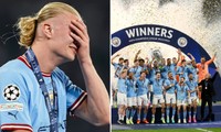 “Người máy” Erling Haaland chia sẻ xúc động sau khi giành Cúp C1 cùng Manchester City