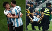 Thanh niên Trung Quốc chạy vào sân để ôm Lionel Messi phải nhận án phạt thế nào?