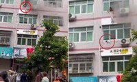 Trung Quốc: Người mẹ thả con sơ sinh từ tầng 4 căn hộ đang cháy, bé gái sống sót kỳ diệu