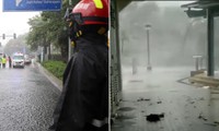 Gió mạnh 50 mét/giây khi bão Doksuri đổ bộ Trung Quốc, tiến sát mức siêu bão