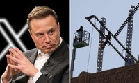 “Vất vả” như Elon Musk đổi tên Twitter thành X: Lại bị điều tra và phải gỡ biển hiệu
