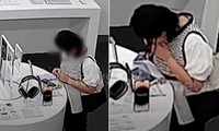 Muốn có iPhone 14, cô gái dùng răng cắn đứt dây cáp chống trộm ở cửa hàng để lấy máy