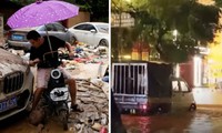 Mưa suốt 7 ngày ở Trung Quốc gây ngập lụt nặng chỉ vì một cơn bão đã tan