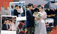 Ngắm bộ ảnh cưới phong cách retro của cặp đôi YouTuber Hàn Quốc chụp tại TP.HCM