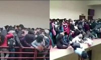 Bolivia: Kinh hoàng cảnh lan can tầng 4 ở trường ĐH gãy sụp, nhiều sinh viên rơi xuống đất
