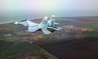 Một máy bay chiến đấu Sukhoi Su-30SM. Ảnh: Sputnik
