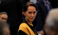 Đảng Liên minh Quốc gia vì Dân chủ (NLD) của bà Aung San Suu Kyi đã giành chiến thắng trong cuộc bầu cử tại Myanmar vào tháng 11/2020. Ảnh: Reuters.