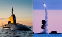 Tàu ngầm hạt nhân Novosibirsk của Nga thử loạt tên lửa hành trình