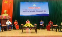 Diễn đàn “Nâng cao vai trò của phụ nữ với pháp luật trên địa bàn Tp. Cao Bằng”, do UBND Tp. Cao Bằng tổ chức tháng 4/2023