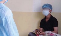 Bệnh nhân 419 đang điều trị tại Trung tâm Y tế Bình Sơn (Quảng Ngãi), hiện sức khỏe ổn định- ảnh PTQ