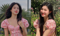 Hoa hậu Thanh Thủy và Á hậu Phương Nhi cùng chọn mặc mẫu váy hoa, ai ngọt ngào hơn?