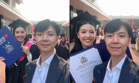 Á hậu Thúy Vân tốt nghiệp đại học ở tuổi 30, netizen xuýt xoa: Chuẩn &quot;tài sắc vẹn toàn&quot;!