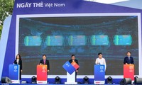 Nghi lễ kick-off khai mạc Sóng Festival- Ngày Thẻ Việt Nam 2020 - Ảnh: Duy Phạm