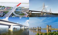 Kiến trúc ấn tượng những cây cầu vượt sông Hồng sắp xây dựng