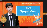 Chủ nhân tấm Huy chương Vàng Tin học văn phòng thế giới 2020-2021 Nguyễn Quốc Huy