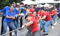 Nhiều hoạt động sôi nổi tại Ngày hội văn hoá, thể thao thanh niên công nhân Thủ đô