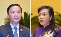 Quốc hội miễn nhiệm và phê chuẩn miễn nhiệm ông Nguyễn Khắc Định, bà Nguyễn Thị Kim Tiến