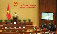 Chủ tịch Quốc hội Nguyễn Thị Kim Ngân phát biểu tại phiên khai mạc. Ảnh Như Ý